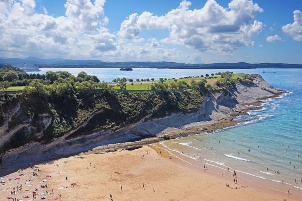 Alojamientos Turisticos Con Terraza En Santander Lapera Eksteriør billede